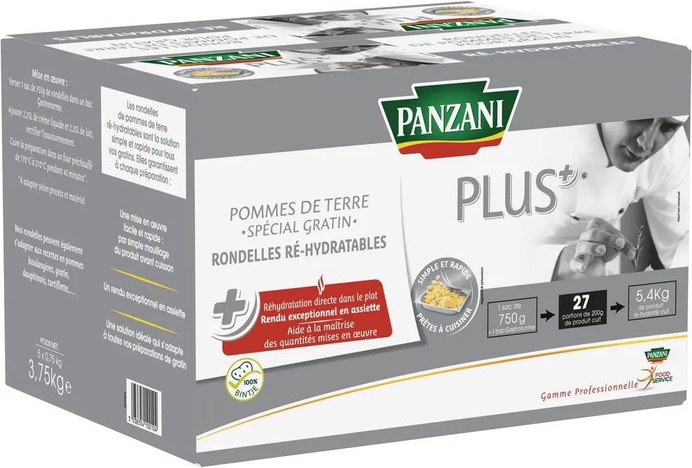 P+ GRATIN DE PDT 5X750g C1