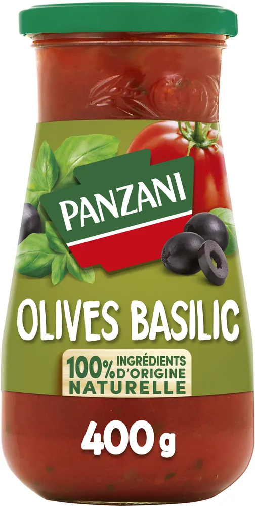 Sauce Tomates Olives & Basilic
