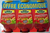 Sauce tomates cuisinées aux tomates fraîches (lot de 3 x 400 g) Panzani