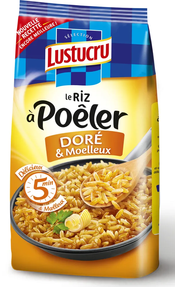 Lustucru riz a poeler dore