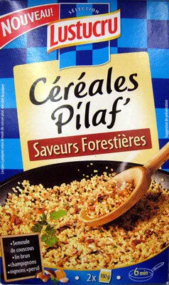 Céréales Pilaf Saveurs Forestières Lustucru