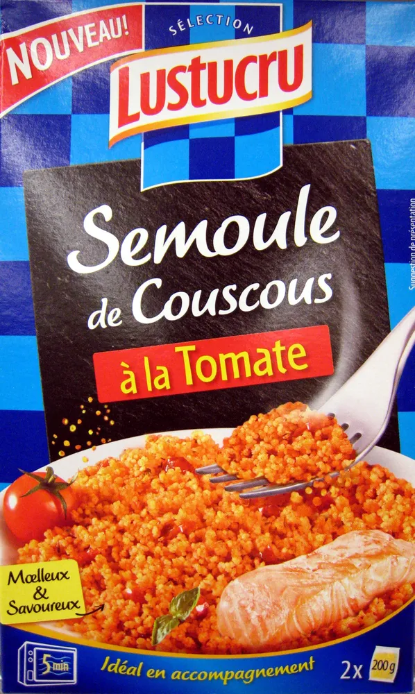 Semoule de couscous à la Tomate