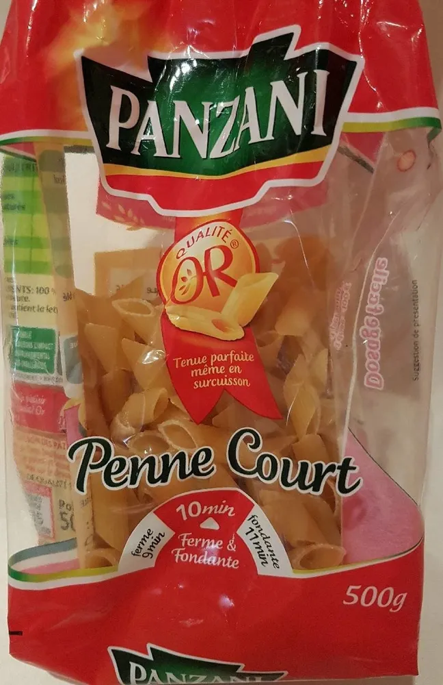 500G Fant. penne Court Panzani