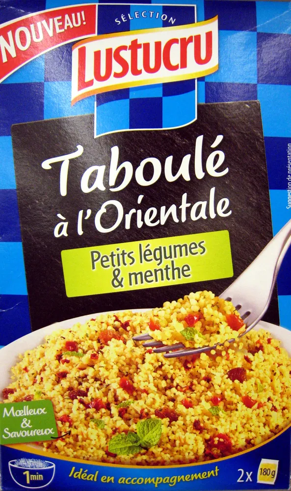 Taboulé à l'Orientale Petits légumes & menthe