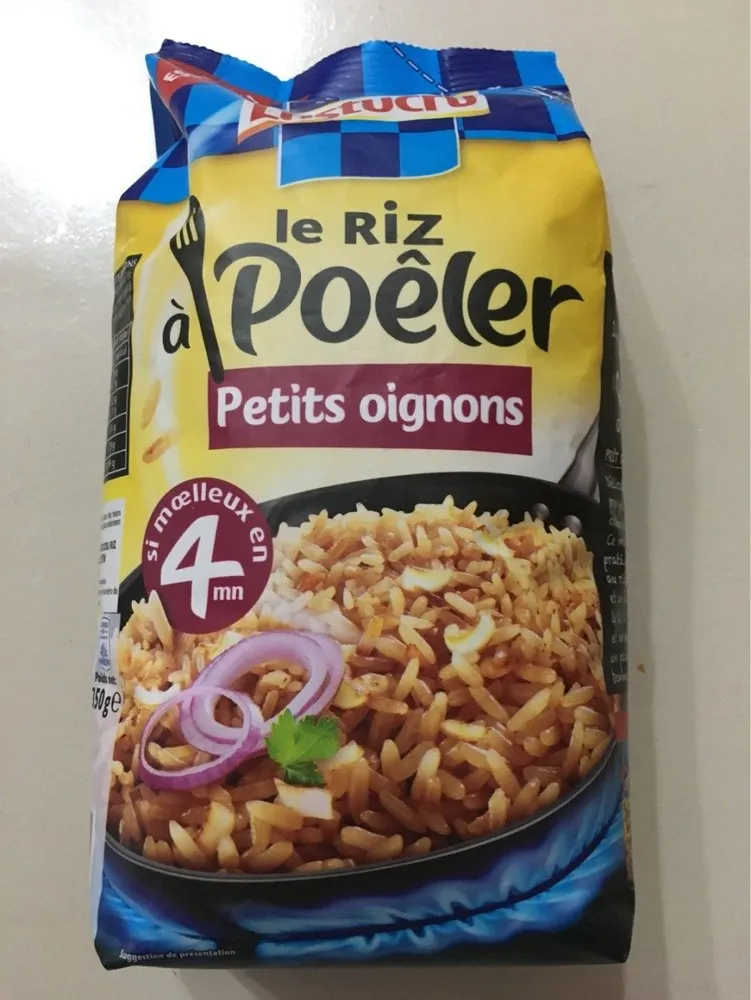 Le riz à poêler -petits oignons