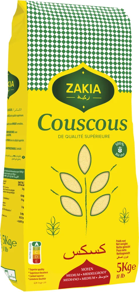 Zakia couscous moyen 5kg