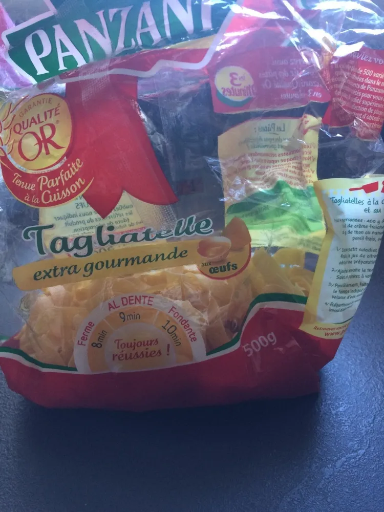 500G Tagliatelle Extra Gourmande Panzani