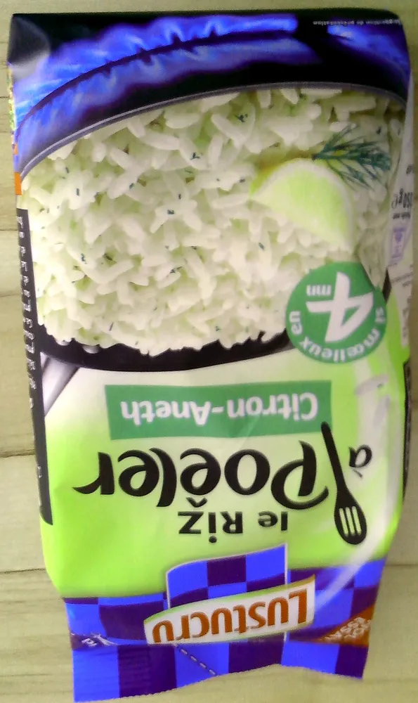 Le riz à poêler citron aneth