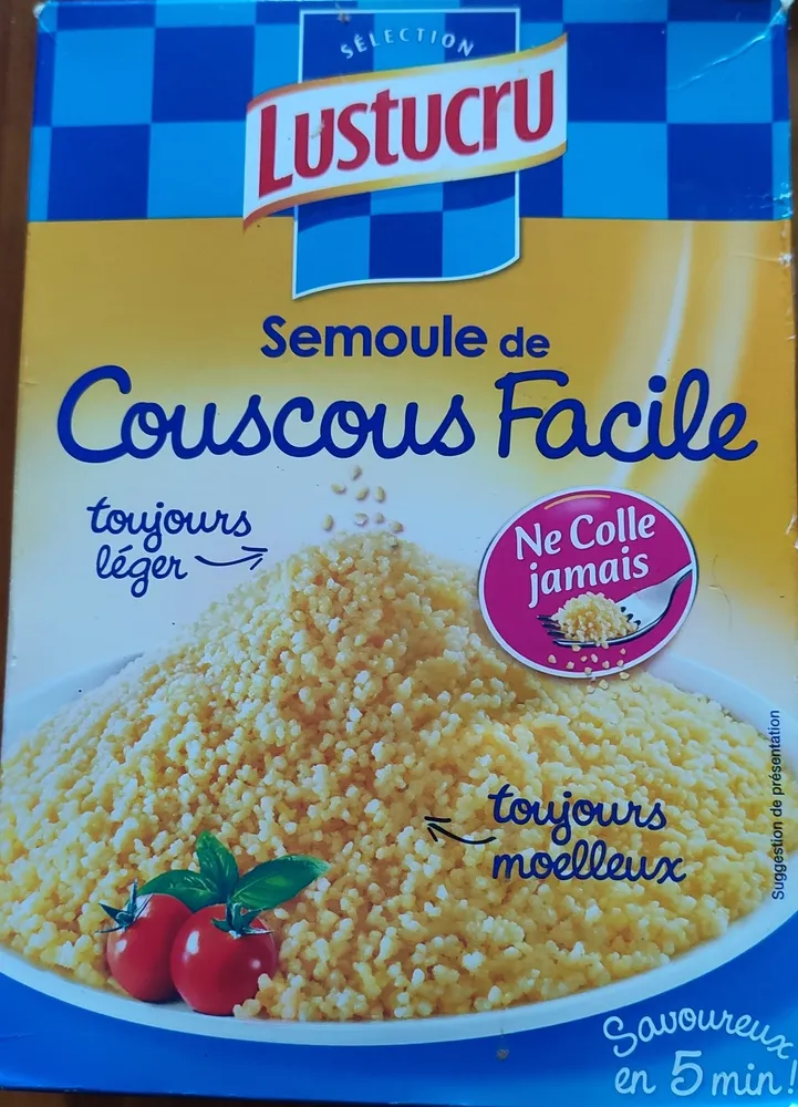 Semoule de couscous facile