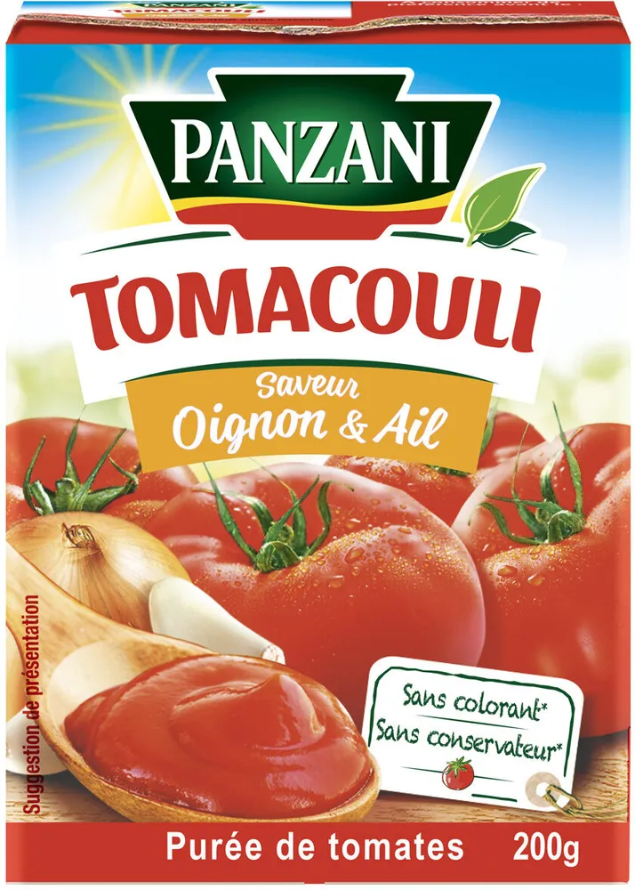 Pz tomacouli ail oignon 200g