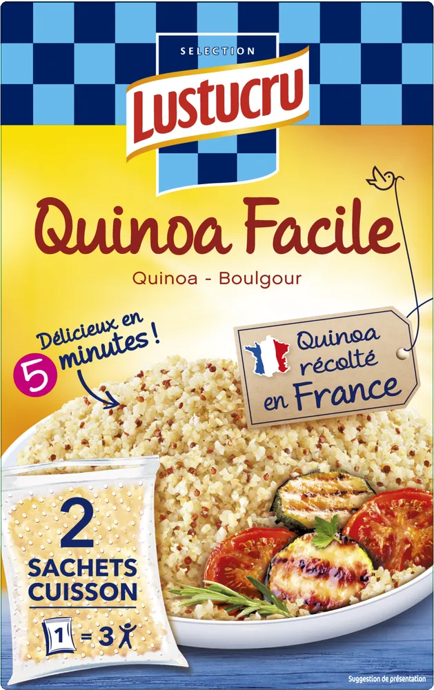 Lustucru quinoa facile