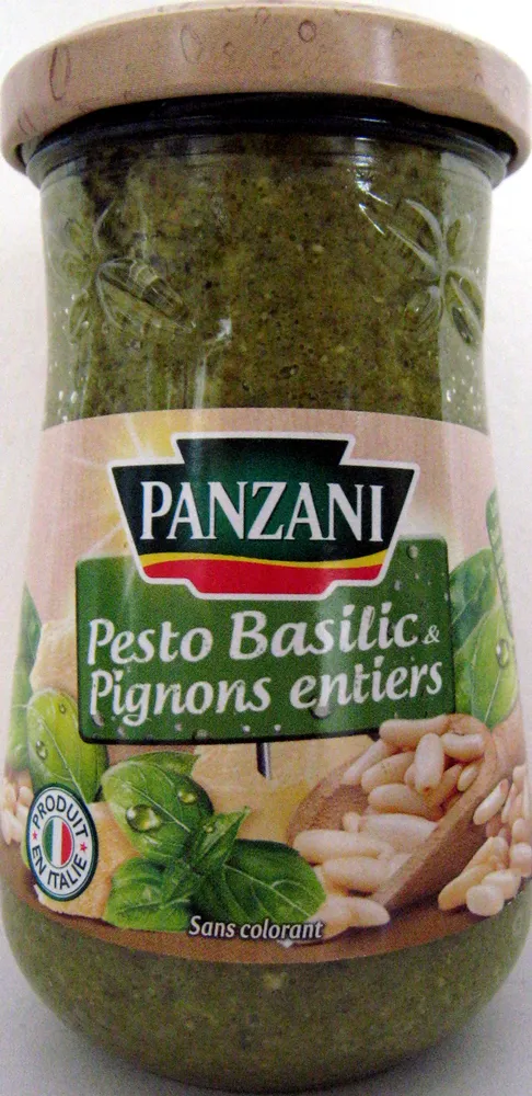 Pesto Basilic & Pignons entiers