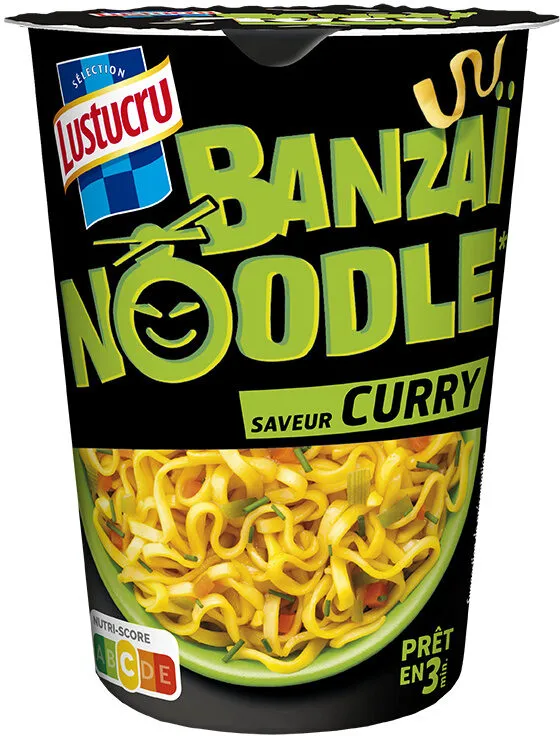 Lustucru banzaï noodle saveur curry