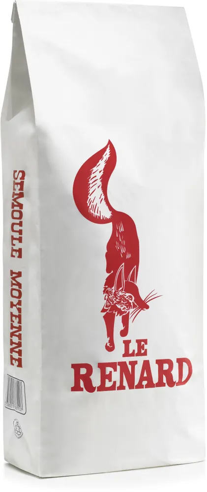 Le renard semoule moyenne 15 kg