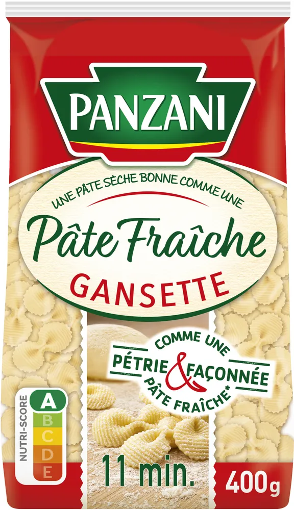 Gansette Pâte Fraîche