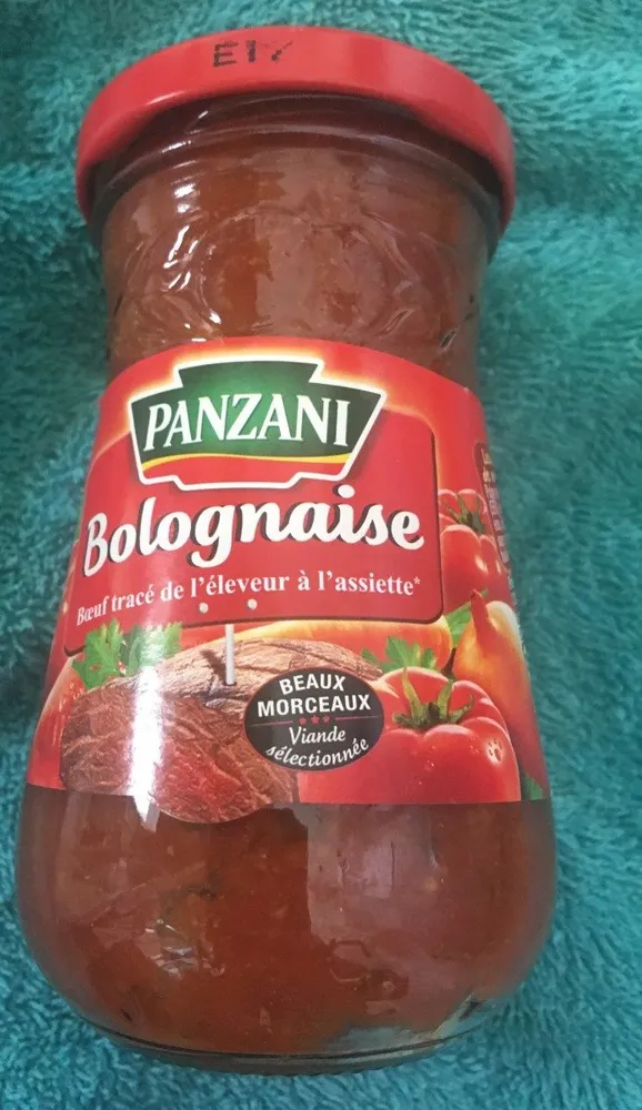 Sauce panzani bolognaise