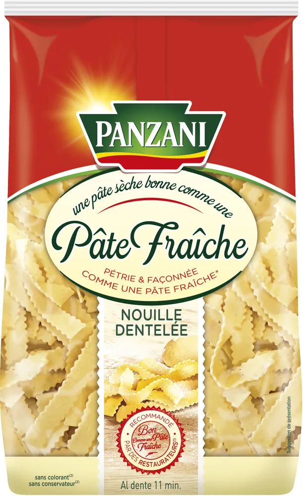 Panzani nouille qualite pate fraiche
