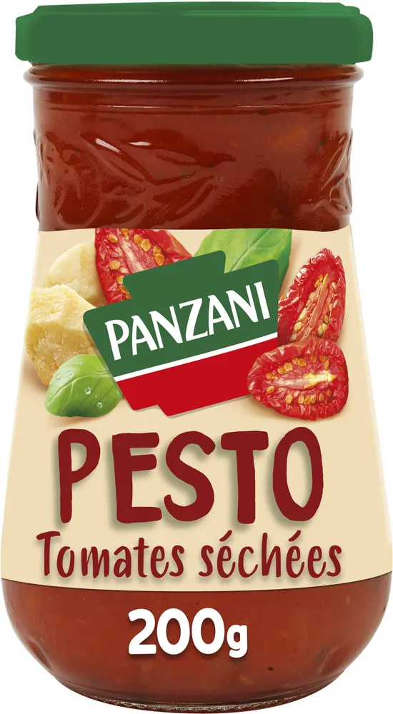 Panzani sauce pesto tomates sechees 200g