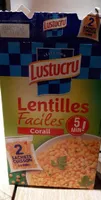 Lentilles corail