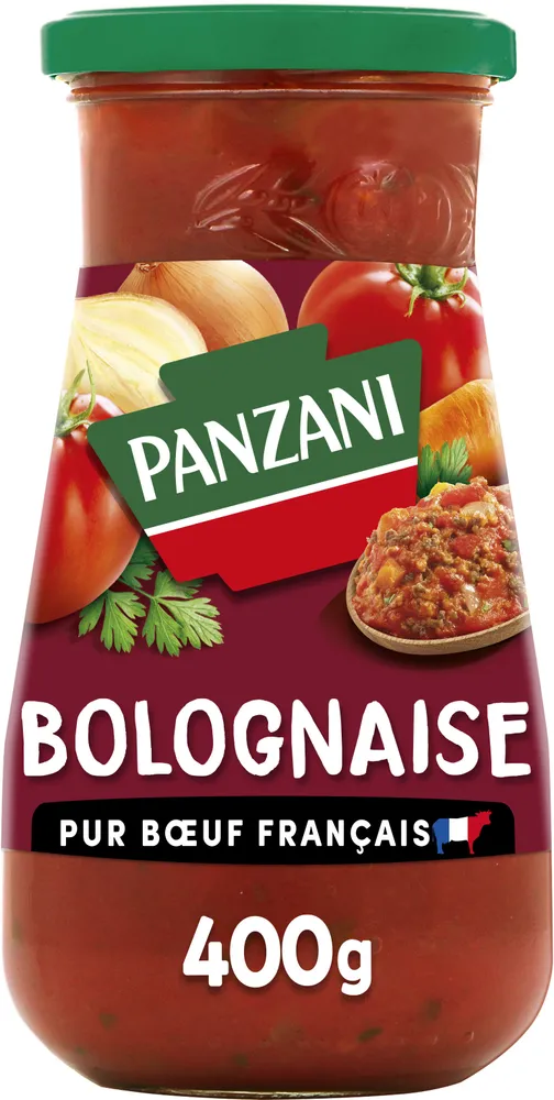 Panzani - spf - sauce bolognaise pur boeuf 400g