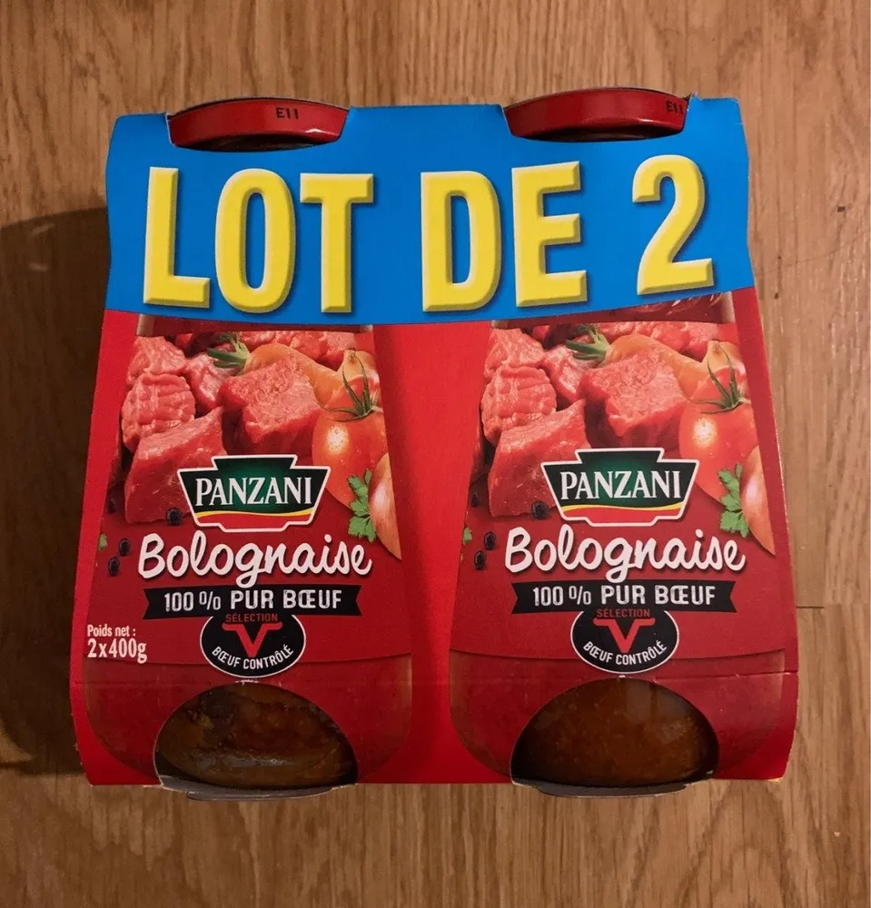 Bolognaise pur boeuf