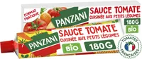 Sauce tomate cuisinée aux petits légumes bio
