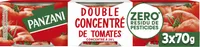 Panzani concentre de tomates sans residu de pesticides 3x70g