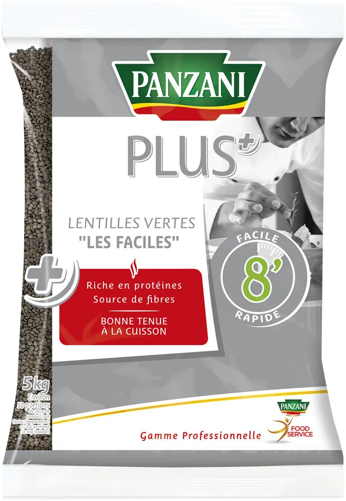 Panzani lentilles les faciles 5kg