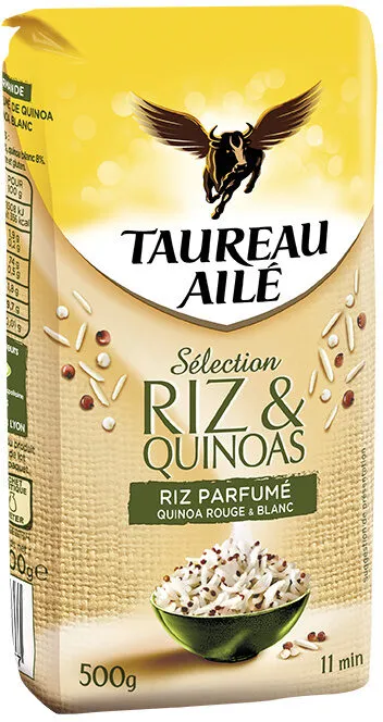 Taureau aile riz parf 2 quinoas