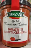 Sauce tomate et ricotta cremeuse qualité fraîchement cuisinée