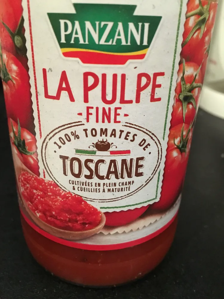 La pulpe fine - 100% Tomates de Toscane