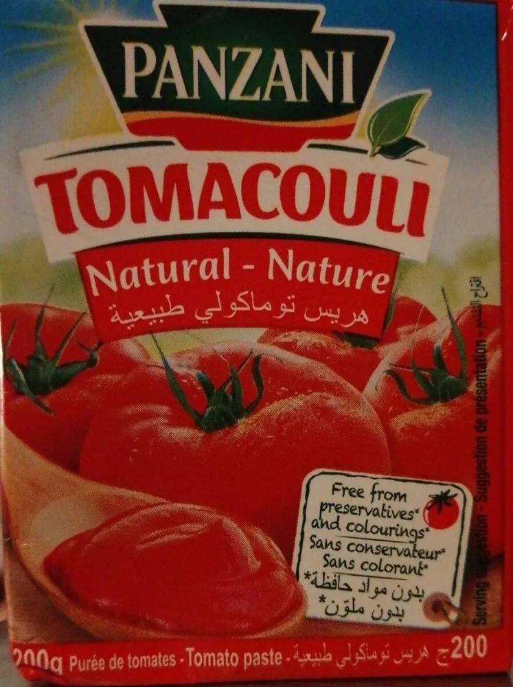 Panzani tomacouli international 200g