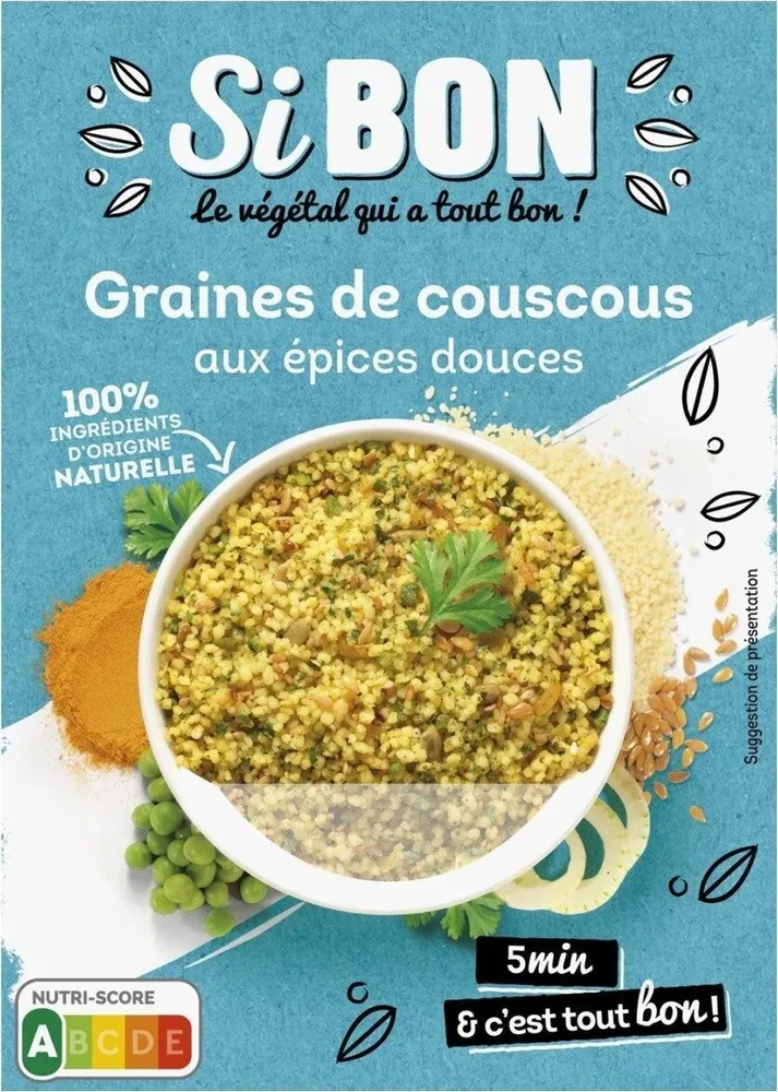 Graines de couscous aux épices douces