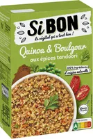Quinoa & Boulgour aux épices tandoori