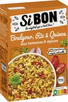 Boulgour riz et quinoa
