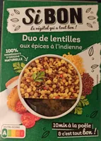 Duo de lentilles aux épices à l'indienne