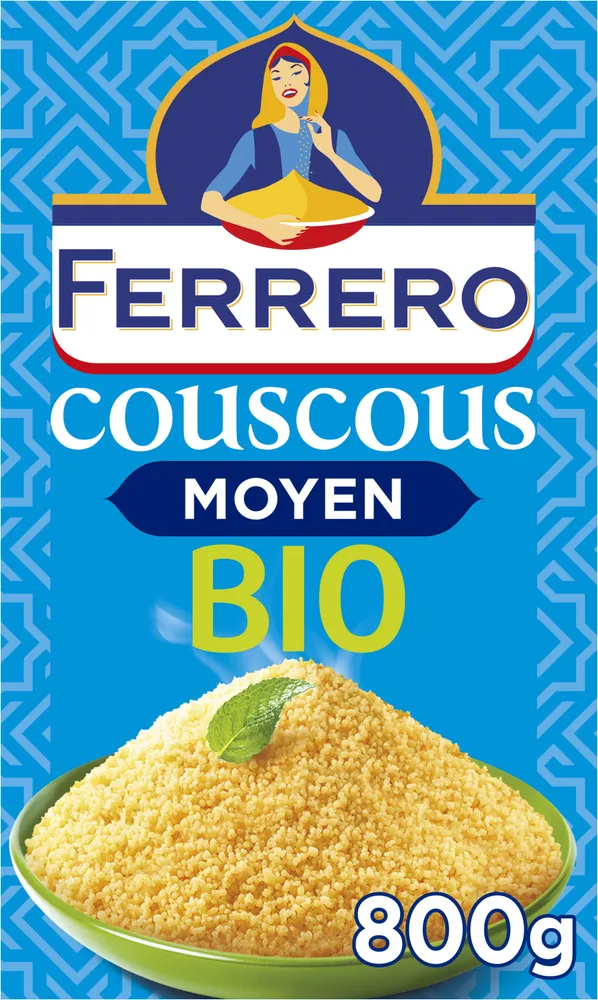 Ferrero couscous bio 800g