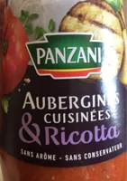 Panzani sauce aubergines&ricotta 400g