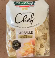 Farfalle with fresh eggs
