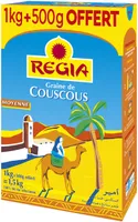 Regia couscous moyen kg + 50% offert