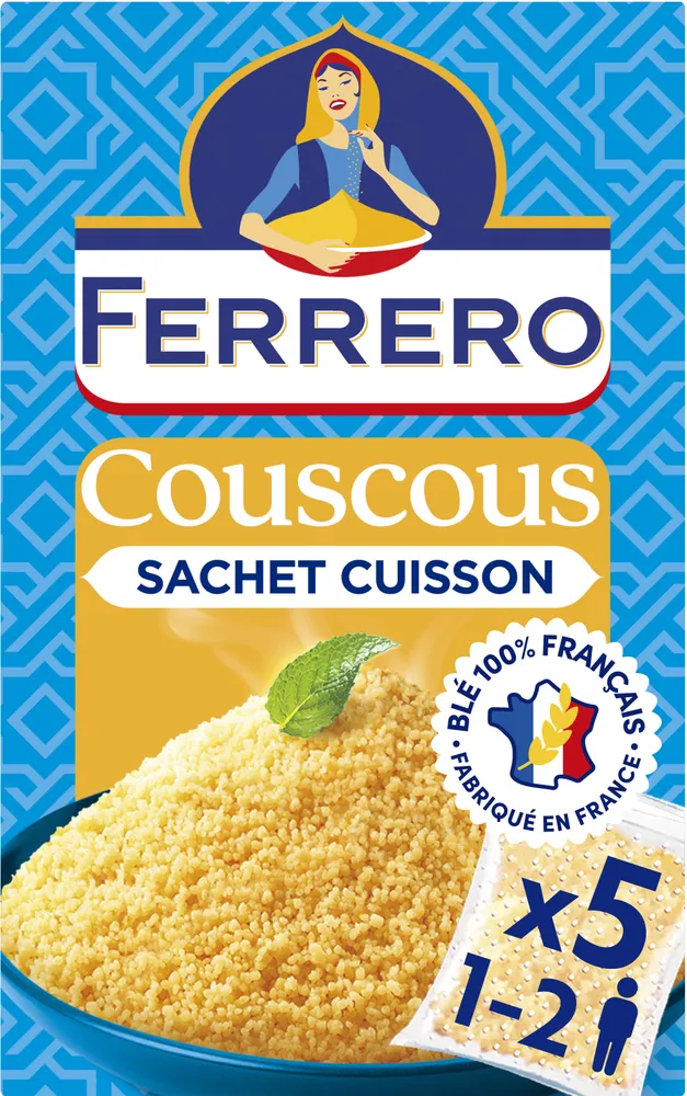 Ferrero couscous moyen sc 5x100g