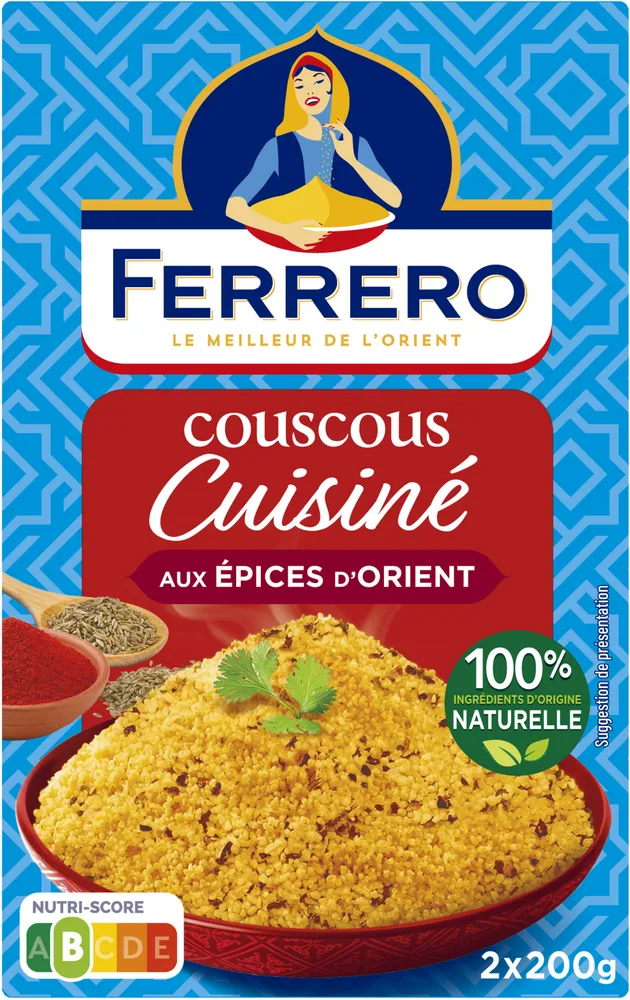 Ferrero couscous cuisine 2x200g