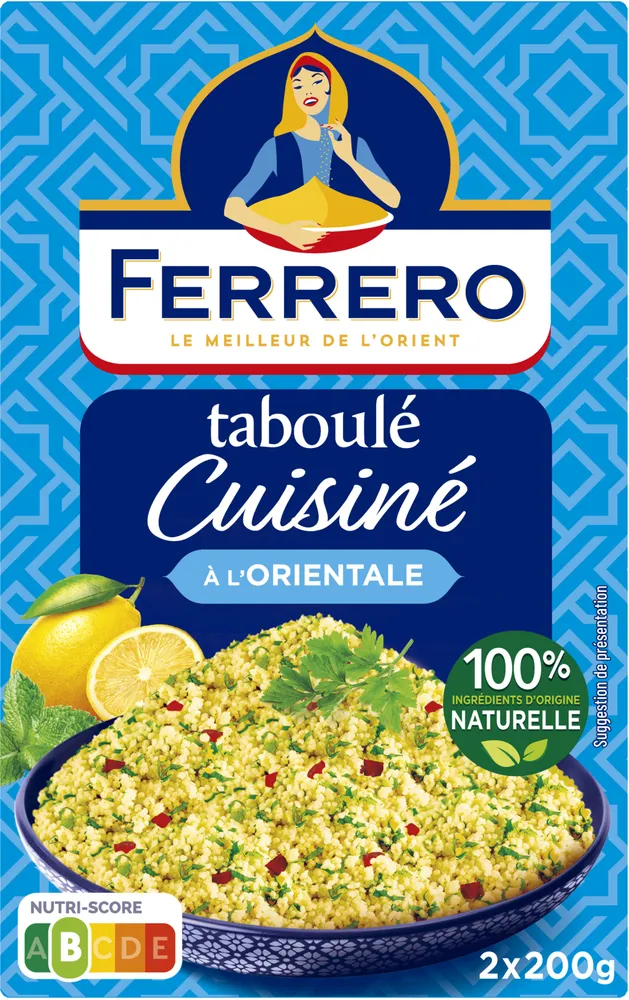 Taboulé cuisiné à l’orientale