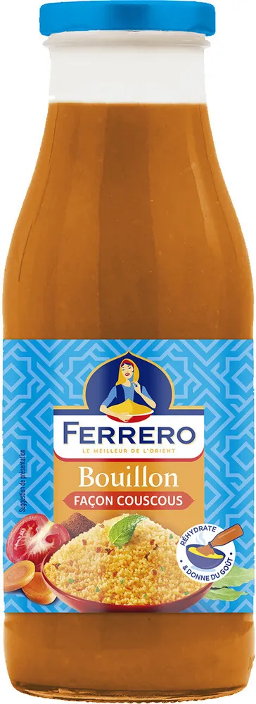 Bouillon façon couscous