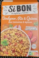 Boulgour riz et quinoa aux tomates et épices