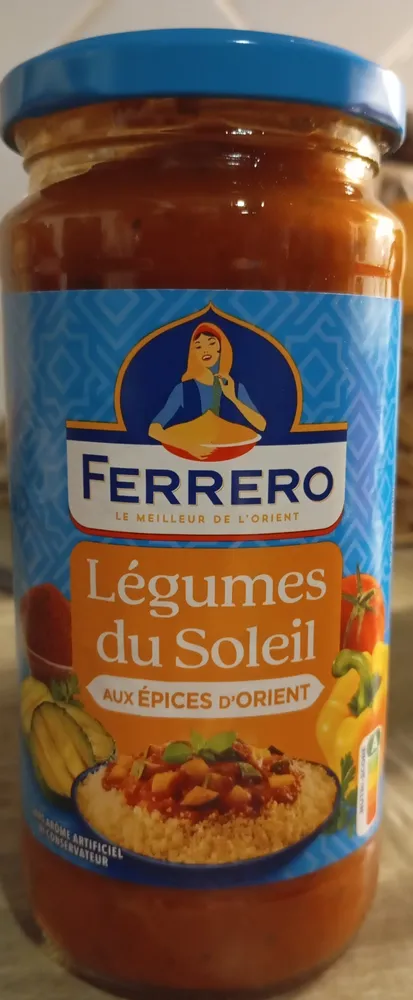 Légumes du soleil aux épices d'Orient