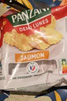 Demi lunes saumon