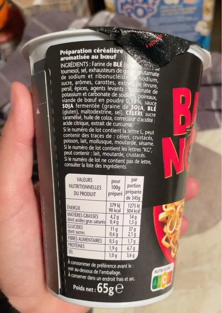 Banzaï Noodle Saveur Boeuf