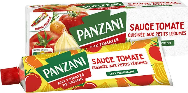Sauce tomate cuisinée aux petits légumes