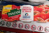 Double concentre de tomates
